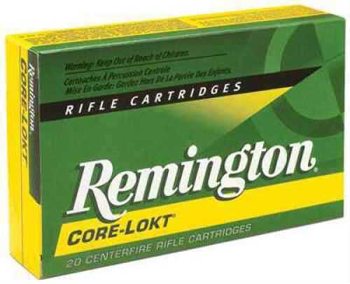 Remington 264 Winchester Magnum 140 Grain, Pointed Soft Point Core-Lokt, (Per 20) R264W2